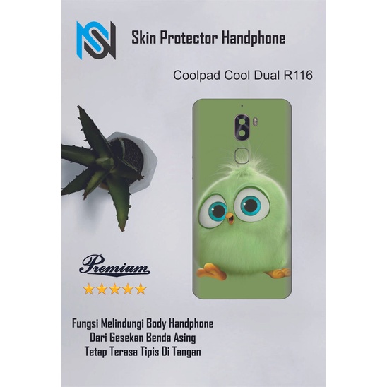 2pcs Garskin HP Coolpad Cool Dual R116 Motif NN - Custom motif via chat