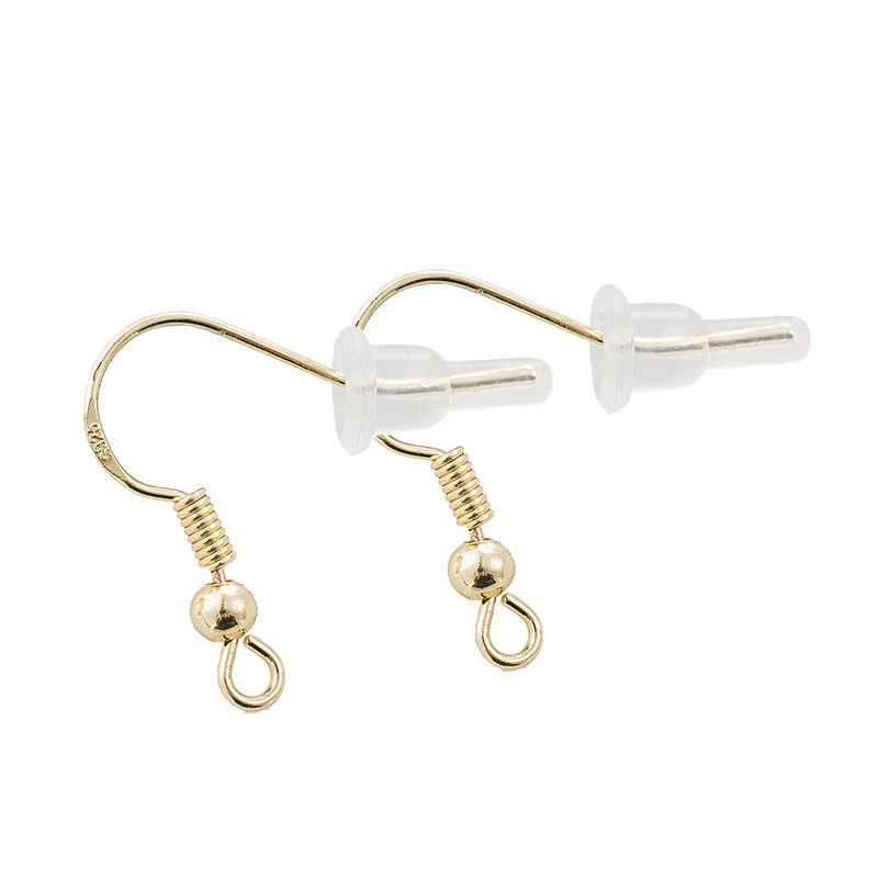 Ear Plug / Sumbat Telinga Bahan Plastik + Karet + Silikon Transparan Anti Alergi Untuk Anting Tusuk