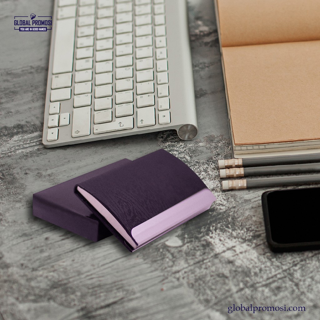 

Custom Name Card Holder Promosi Kulit Stainless Laser Grafir Nama/Logo Perusahaan