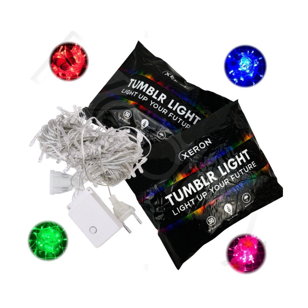 LAMPU TUMBLR DEKORASI HIASAN NATAL 50 LED Light LED