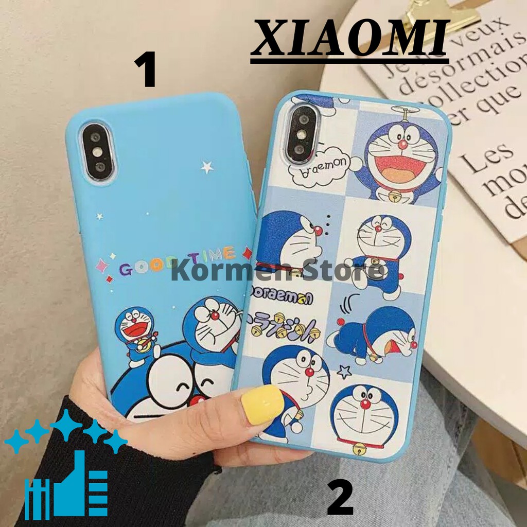 Softcase Doraemon Xiaomi Redmi 2 3 5 6 7 8 4a 5a 6a 7a 8a 3s 3 Pro 4x Mi 8 Lite Casing Hp Warna Biru Shopee Indonesia