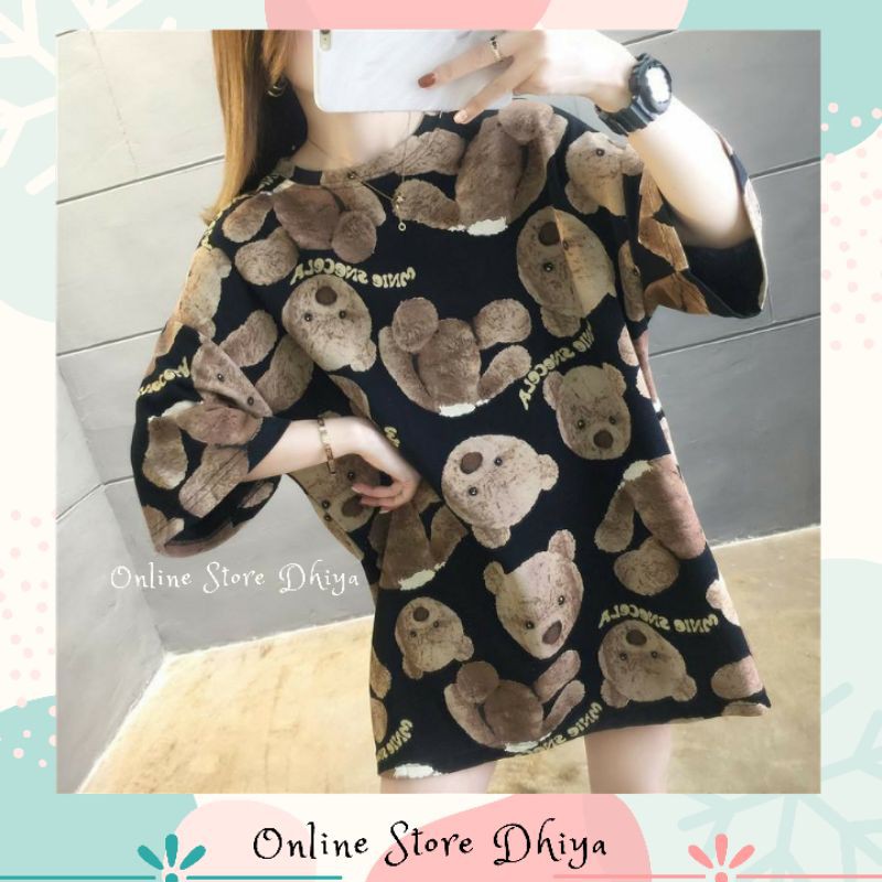 Kaos Oversize Atasan Wanita Jumbo Gaya Korea / Tshirt Korean Drama Style / FASHION IDOL KPOP OUTFIT