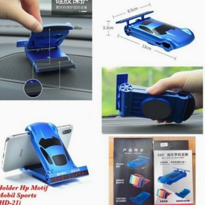 holder hp mobil dashboard otomotif style / tripod mobil / car phone mobi / holder hp mobil