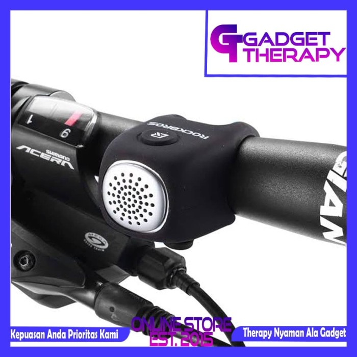 Rockbros Bell Listrik Klakson Bel Elektrik Sepeda Lipat Mtb Waterproof