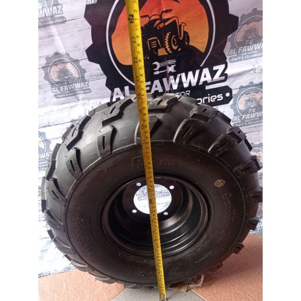 Ban + velg atv ring 8 depan offroad