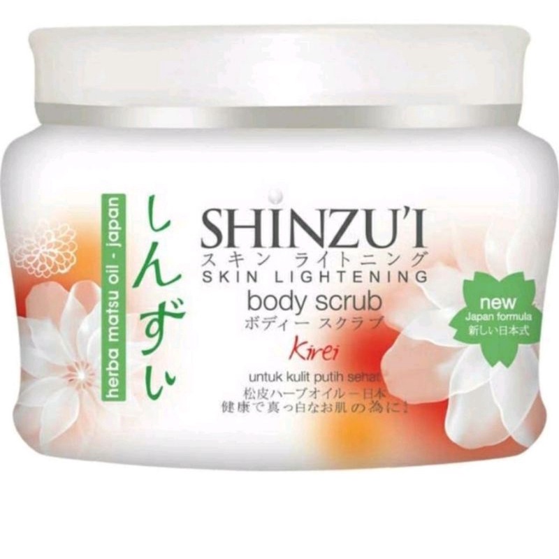 [BPOM] Shinzu'i Skin Lightening Body Scrub -120gr - 200gr - Lulur - Shinzui