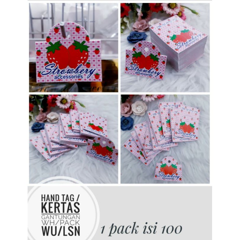 

Hand Tag / Kertas Gantungan