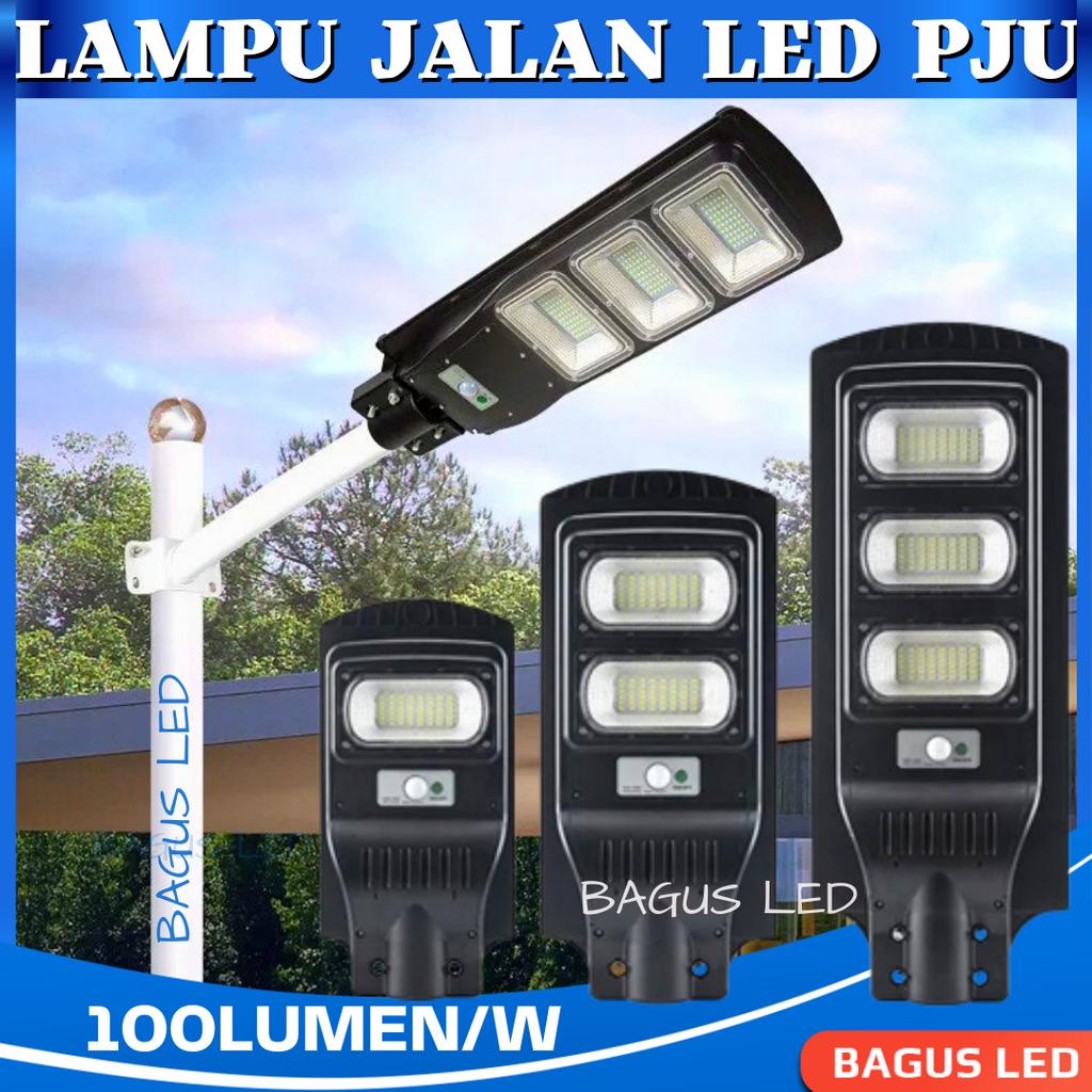 Lampu Jalan LED PJU Tenaga Surya Solar Street Light IP 65 Remote Control