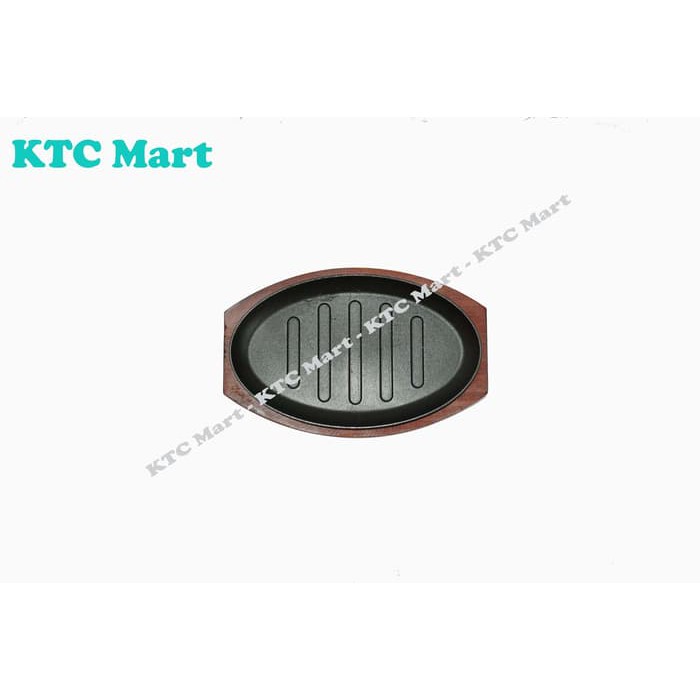 Hotplate Lonjong (Oval) / Hotplate Steak / Piring Steak