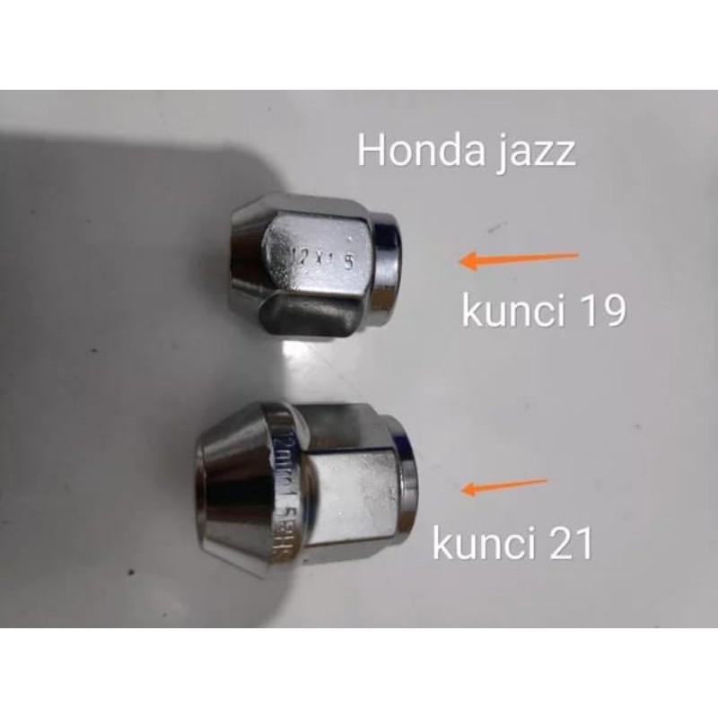 mur baut roda honda jazz Brio pendek