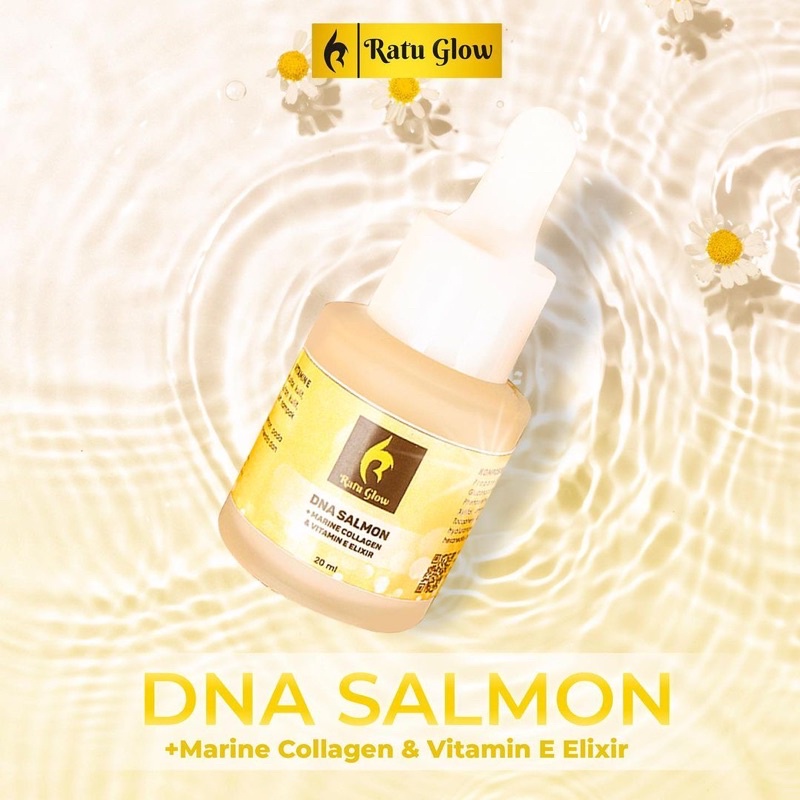 Ratu Glow Serum DNA Salmon Original Asli Serum wajah
