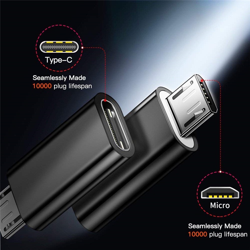 [Harga Grosir]Adapter USB Tipe C Female Ke Micro USB Male Untuk Power Bank Kamera Digital Galaxy S7 Edge/Hot Sale