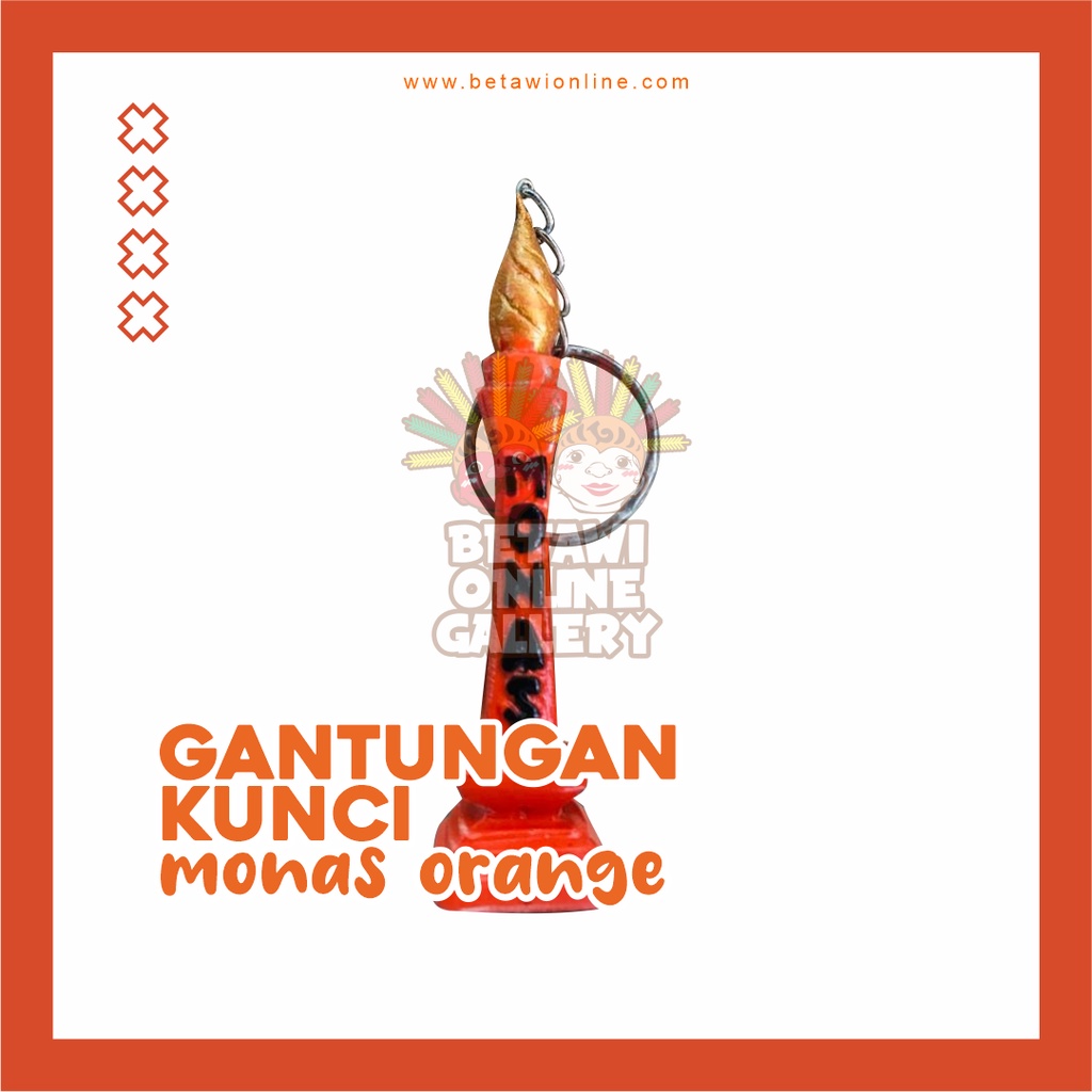 [Termurah] Gantungan Kunci Monas