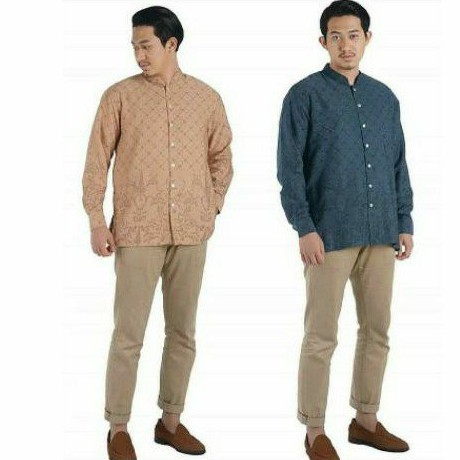 ria miranda ongkor koko men baju koko