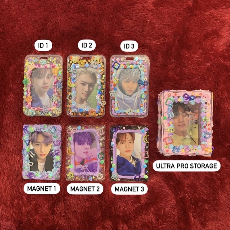 Toploader Deco | Card Holder | PC | Photocard | Kpop | Magnet Acrylic | Ultrapro Box Storage