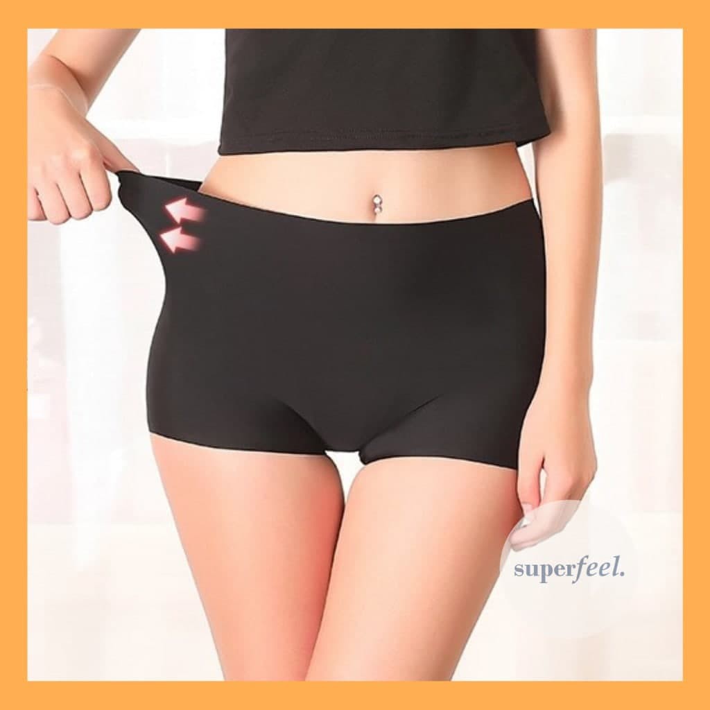 Celana dalam wanita seamless short pendek wanita/boxer seamless wanita/celana short legging pendek/Short Strit polos legging pendek/pakaian dalam wanita/celana dalaman