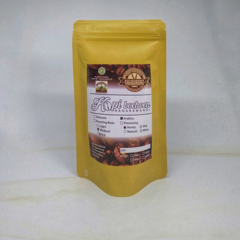 

Kopi Boehoen Nagarawangi Rancakalong Arabika Honey 100 gram
