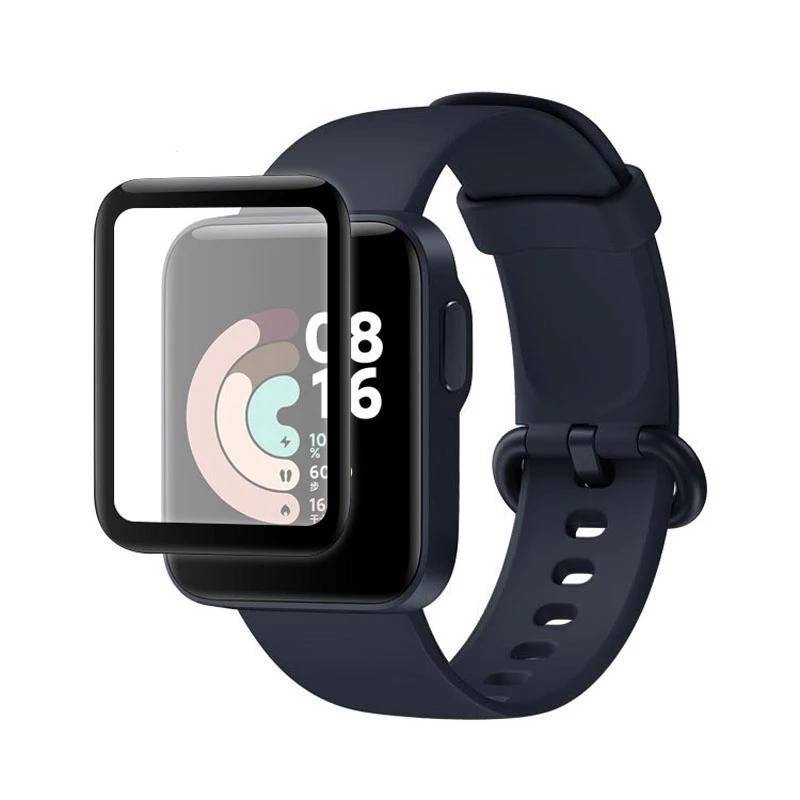 REDMI Pelindung Layar Tempered Glass 3D Curved Edge HD Untuk Xiaomi Watch S1 Active / ColorSport / POCO Watch 2 Lite