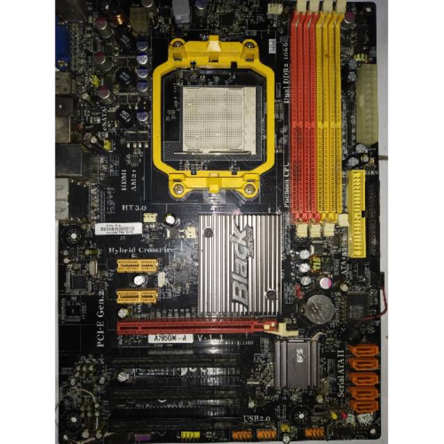 ECS A785GM-A socket AM2+ tidak tampil
