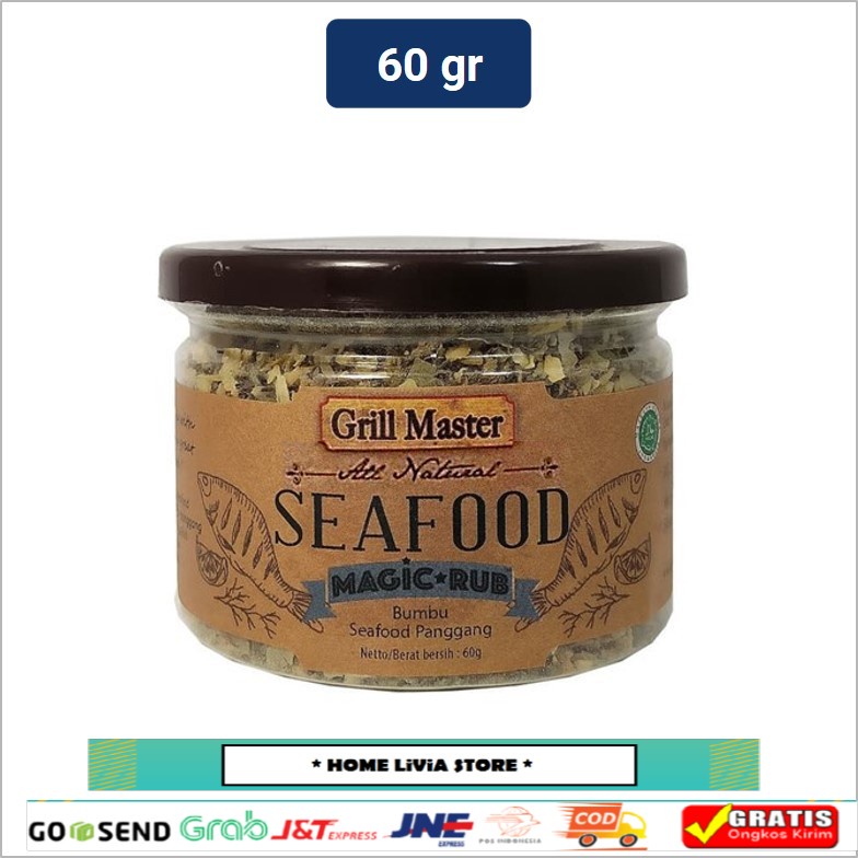 

Jay's Kitchen Grill Master Seafood Magic Rub 60 gr