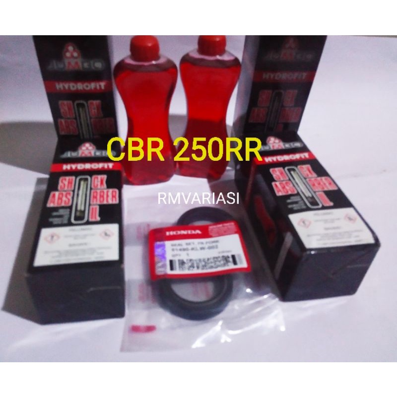 Seal Shock + Oli Shock Lengkap Honda CBR250RR