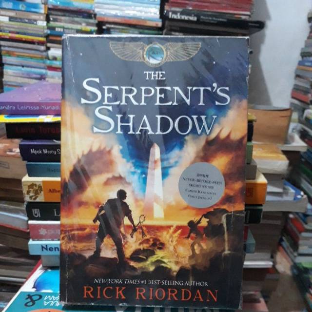 Buku 100% original THE SERPENT'S SHADOW