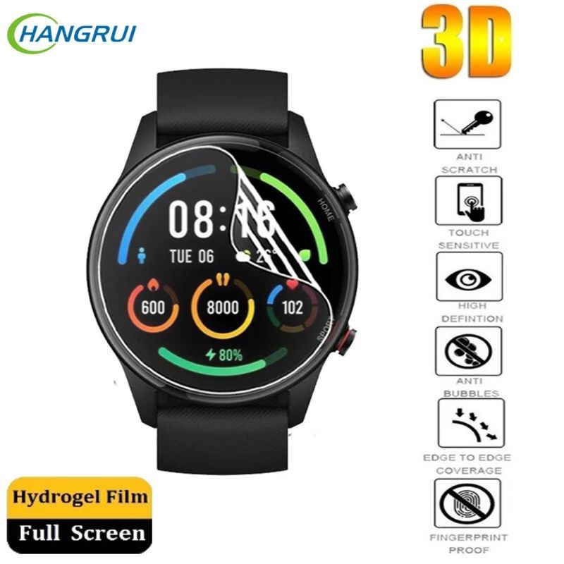 MI WATCH / MI WATCH COLOR / MI WATCH COLOR 2 ANTI GORES HYDROGEL SCREEN PROTECTOR LAYAR JAM TANGAN