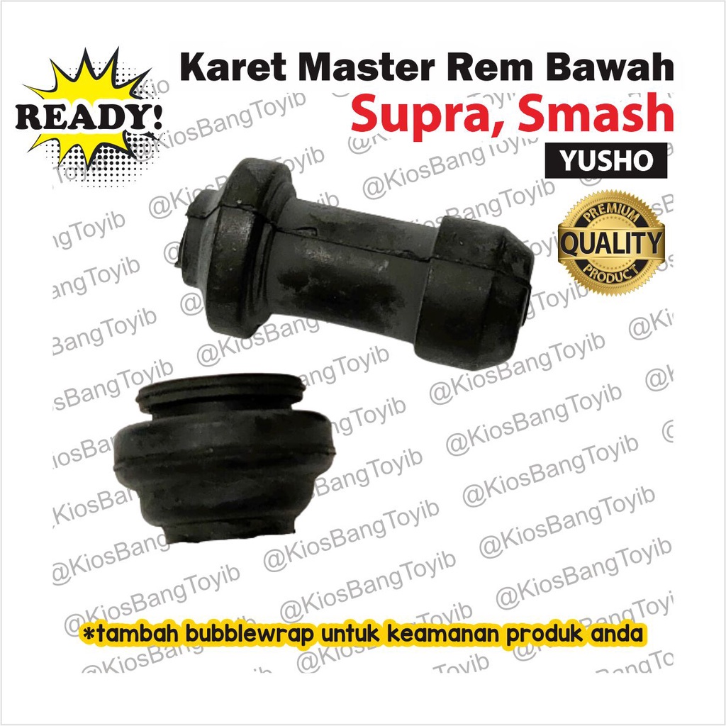 Karet Boot Caliper Kaliper Usus Master Rem Bawah Supra X125 Revo Blade Karisma Fit new (YUSHO)