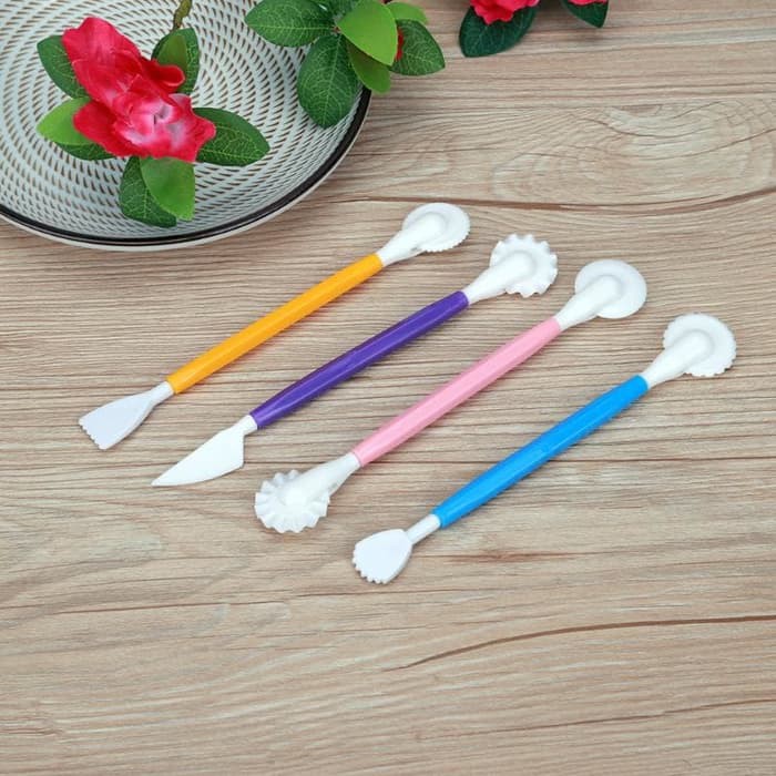 3D Fondant Cake Decorate Pen - 8 Set Flower Patern