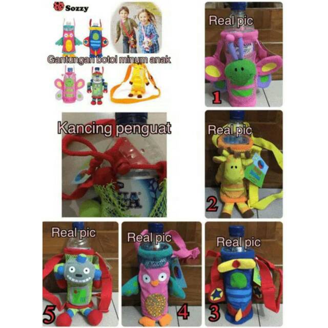 Gantungan botol minum anak