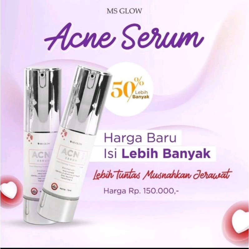 SERUM ACNE MS GLOW / MS GLOW SERUM ACNE ORIGINAL