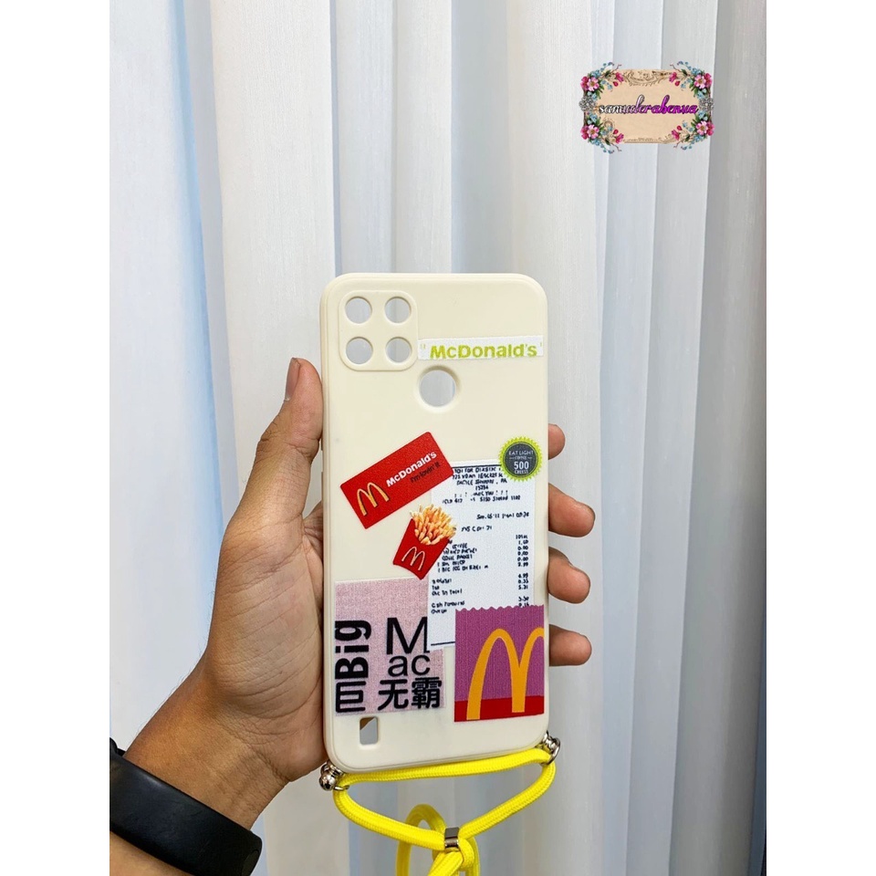 SS306 SOFTCASE SLINGCASE REALME C33 C30 C1 C2 5 5I C3 6 9I  C11 C15 C12 C17 7I C20 C21 C21Y C25Y C31  C35 NARZO 50 A PRIME SB3872