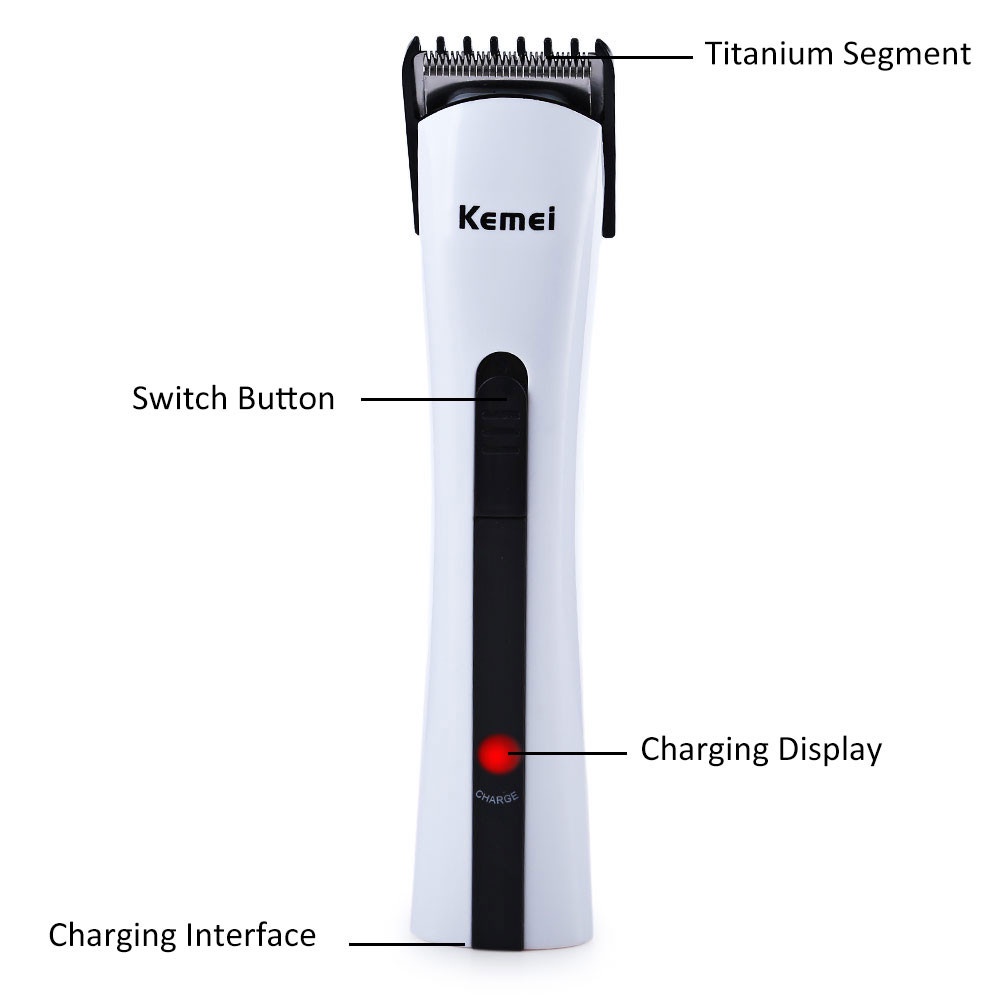 (100% BARANG ORI) Kemei Alat Cukur Elektrik Hair Trimmer Shaver - KM-2516