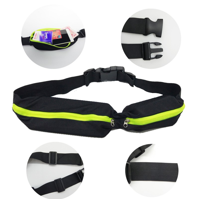 Uphike - Tas Pinggang Jogging Waist Bag Sport Double Poket TPL02