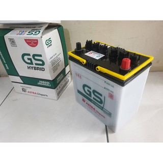 Aki Mobil Brio, Mobilio, BRV, Ertiga NS40ZL GS Astra Hybrid Aki Basah