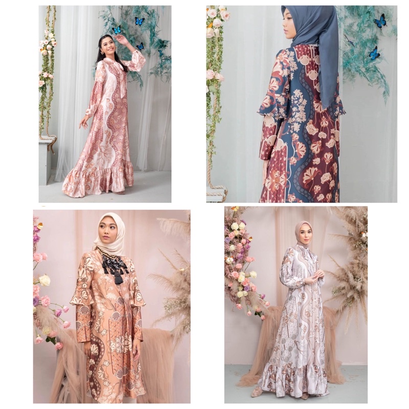 Bahan Kain Diorsilka Thalia Buton / kain silk / kain meteran murah / bahan gamis seragam