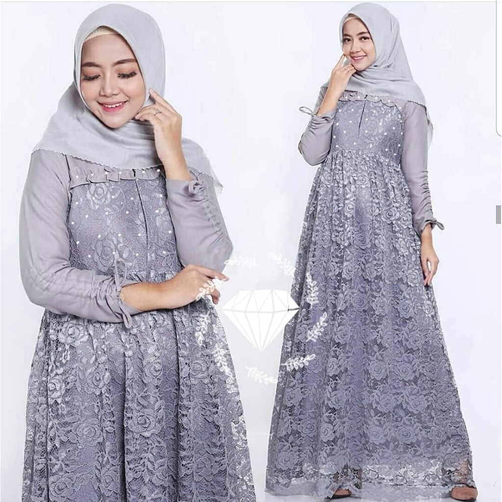 Dress Jenof - Pakaian Wanita - Gamis Muslim Wanita Terbaru