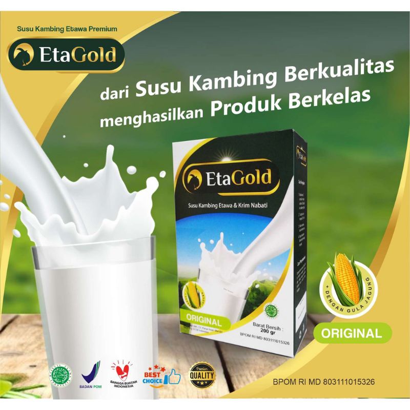 

ETAGOLD PREMIUM SUSU KAMBING BUAT RADANG SENDI TULANG DAN PERNAFASAN