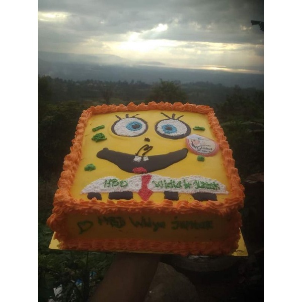 

Kue Ultah Karakter Spongebob