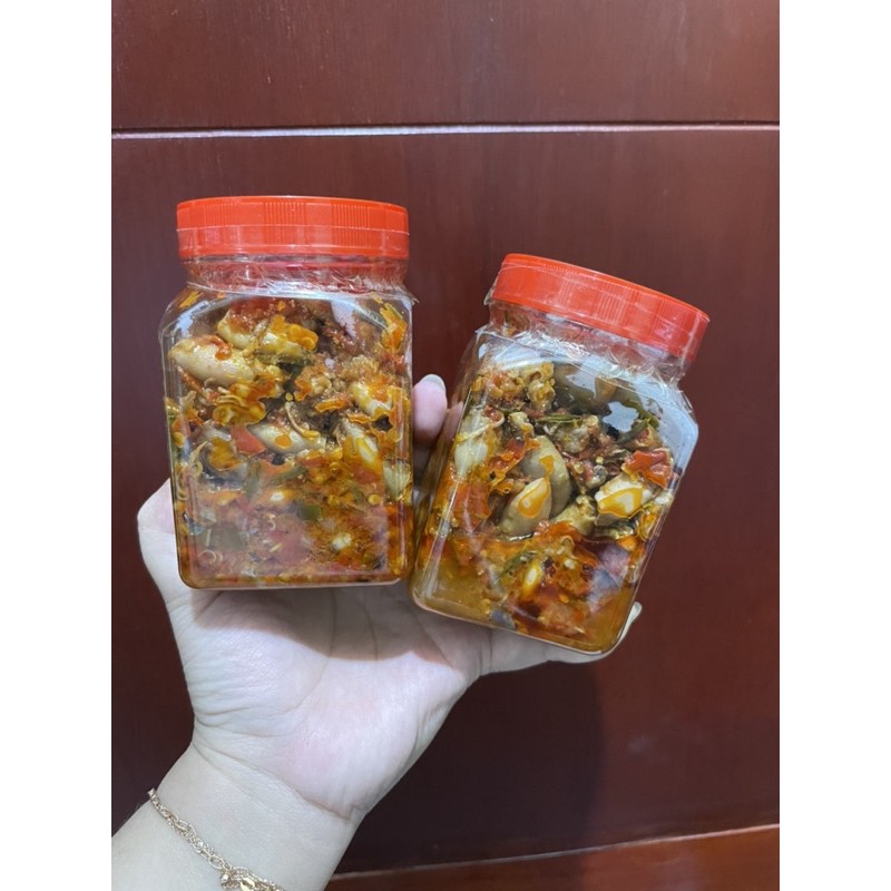 

sambe / sambal baby cumi balado pedas
