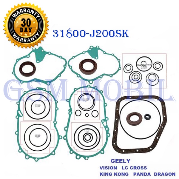 Packing Set Matic Geely Panda Vision Dragon Auto Kit 31800-J200SK 7058