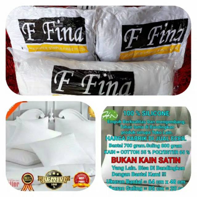 BANTAL DAKRON F Fina / Guling dakron/ bantal hotel ...