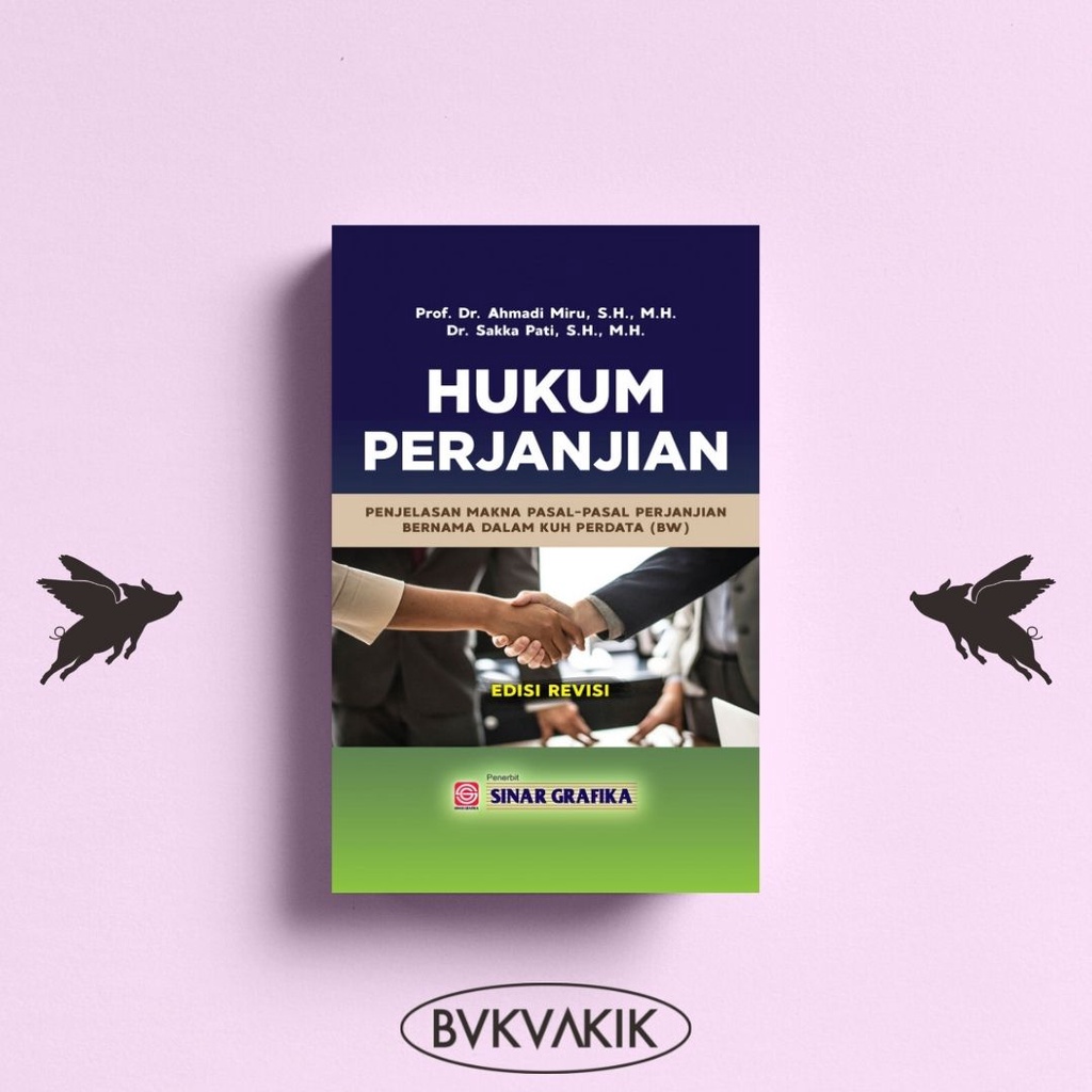 HUKUM PERJANJIAN - A.Miru dkk