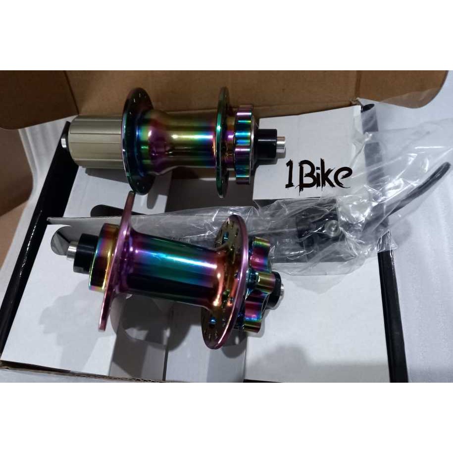 HubFreehub XLR8 Disc Brake 32 Hole Rainbow jangkrik