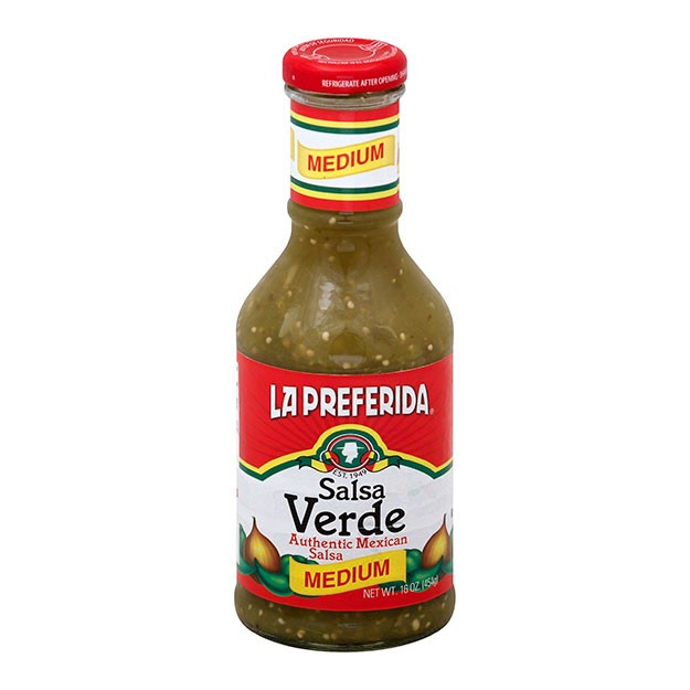 

LA PREFERIDA SALSA VERDE MEDIUM SAUCE 454gr