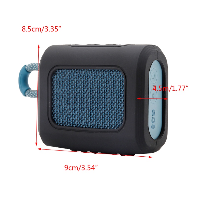 Cre Cover Pelindung Silikon Lembut Untuk GO 3go3 Speaker Kompatibel Bluetooth Cases Holders Protector