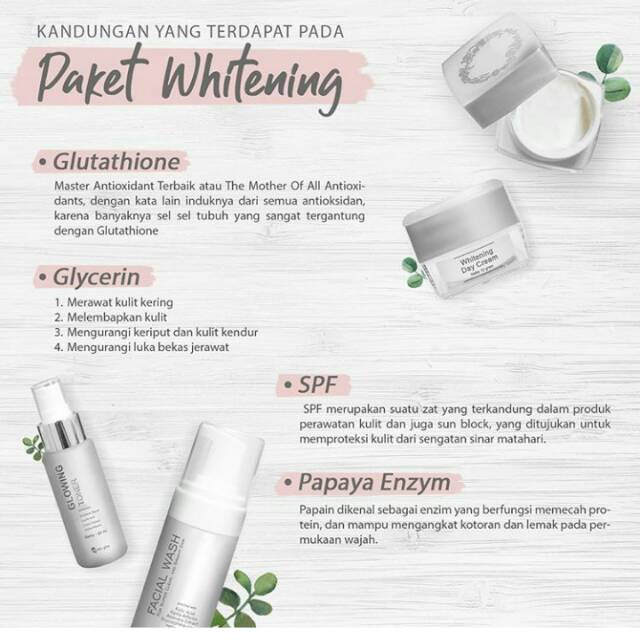 Ms glow whitening / Paket ms glow whiteningseries / glowing