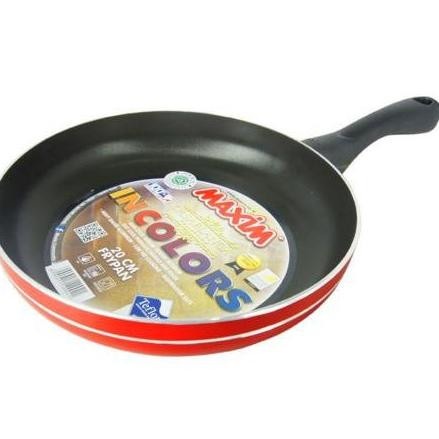 Teplon MAXIM Casablanca Frypan 20 cm | 22 cm | 24 cm | 26 cm Berbahan Teflon Non-Stick Anti Lengket / Wajan Penggorengan / Panci MAXIM Casablanca Fry Pan