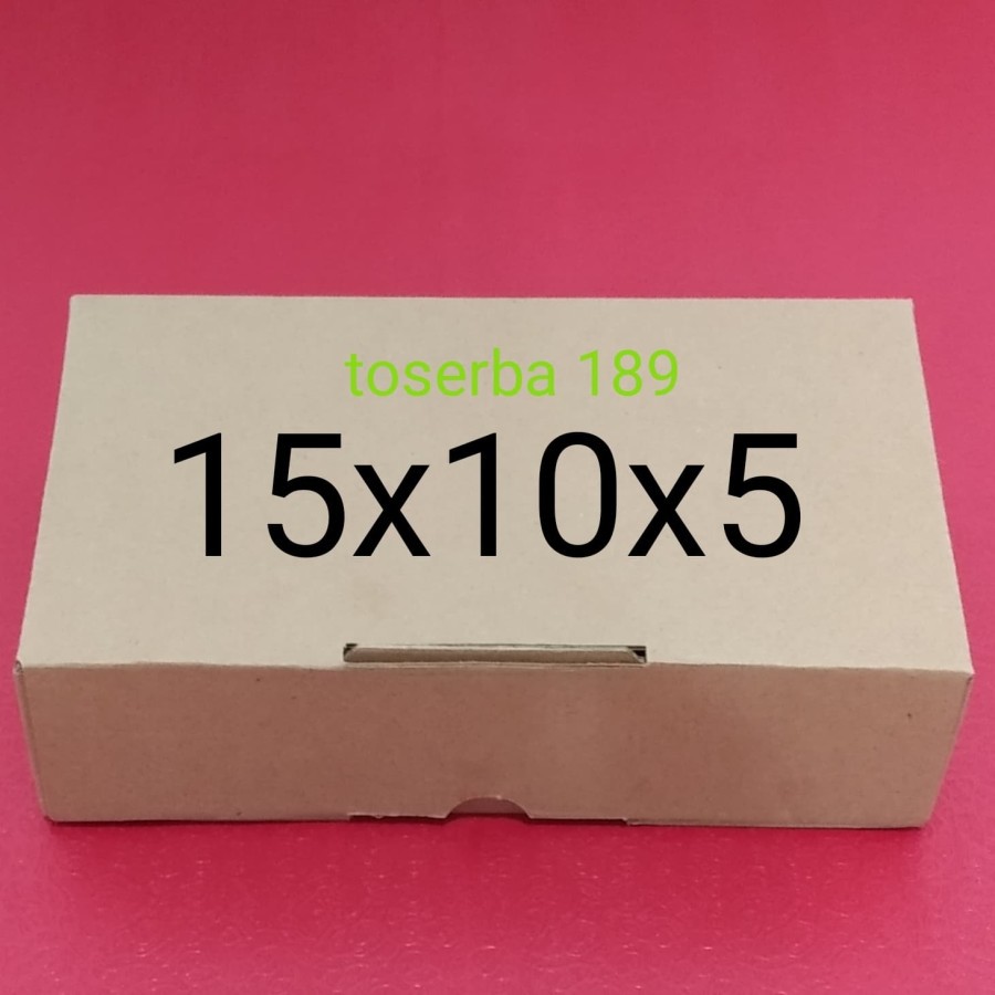 

Kardus Box Polos Besar Jumbo 15x10x5cm / Kardus Box Packaging Makanan Snake Polos / Kardus Sepatu