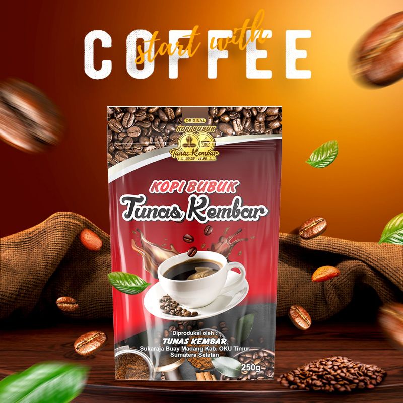 

Kopi Bubuk Murni Tunas Kembar High Quality ( 250 g )